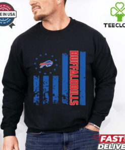 The USA Buffalo Bills Logo American Flag NFL Shirt