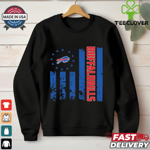 The USA Buffalo Bills Logo American Flag NFL Shirt