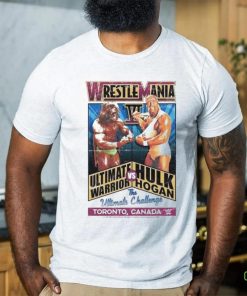 The Ultimate Warrior & Hulk Hogan Mad Engine WrestleMania VI The Ultimate Challenge T Shirt