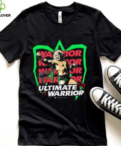 The Ultimate Warrior Neon signature retro shirt