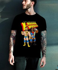 The Uncanny X Magnum Muscle cartoon shirt