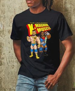 The Uncanny X Magnum Muscle cartoon shirt