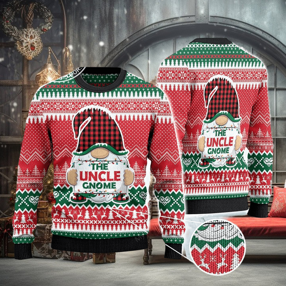 Gnome ugly sale christmas sweater