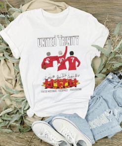 The United Trinity Bobby Charlton Denis Law George Best shirt