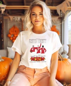 The United Trinity Bobby Charlton Denis Law George Best shirt