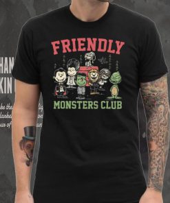 The Universal Monsters X Peanuts Friendly Monsters Club hoodie, sweater, longsleeve, shirt v-neck, t-shirt