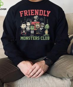 The Universal Monsters X Peanuts Friendly Monsters Club hoodie, sweater, longsleeve, shirt v-neck, t-shirt