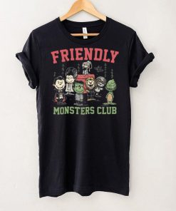 The Universal Monsters X Peanuts Friendly Monsters Club hoodie, sweater, longsleeve, shirt v-neck, t-shirt