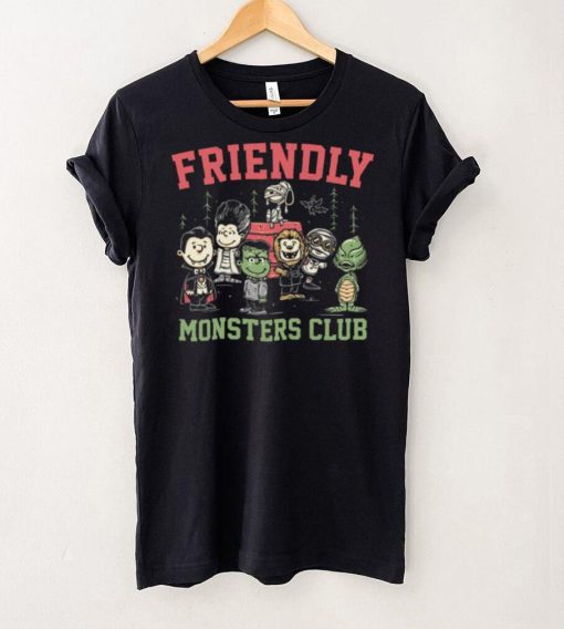 The Universal Monsters X Peanuts Friendly Monsters Club hoodie, sweater, longsleeve, shirt v-neck, t-shirt