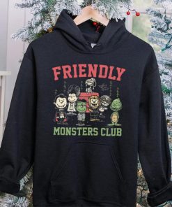 The Universal Monsters X Peanuts Friendly Monsters Club hoodie, sweater, longsleeve, shirt v-neck, t-shirt