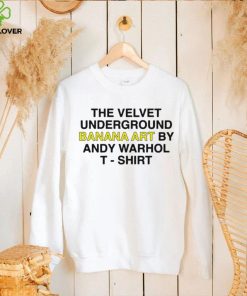The Velvet Underground Banana art by Andy Warhol 2023 T shirt