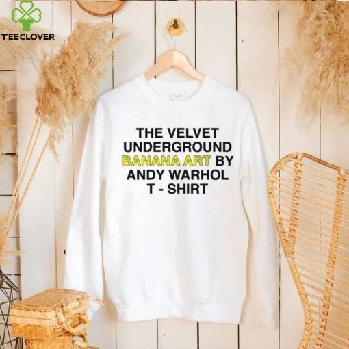 The Velvet Underground Banana art by Andy Warhol 2023 T shirt