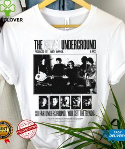 The Velvet Underground produced by Andy Warhol and Nico so far Underground you get the bends hoodie shirt