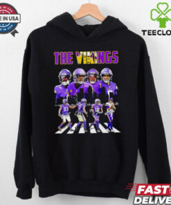 The Vikings Abbey Road player signatures shirt