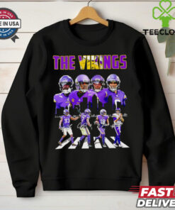 The Vikings Abbey Road player signatures shirt