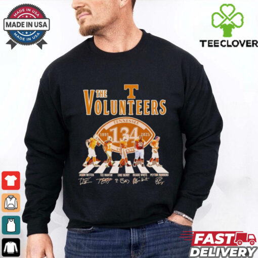 The Volunteers 1891 2025 Abbey Road signatures shirt