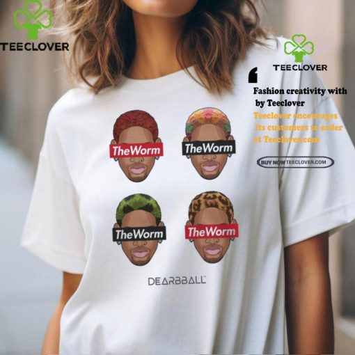The WORM 4 Hairs Style Edition shirt