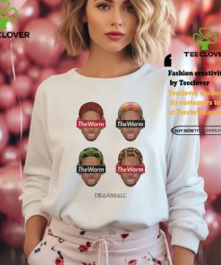 The WORM 4 Hairs Style Edition shirt