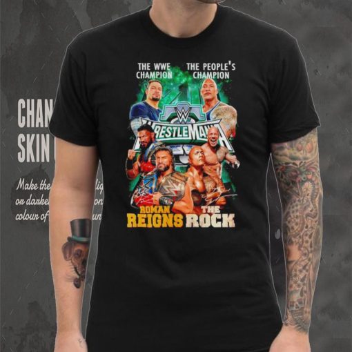 The WWE Champion Roman Reigns and The People’s Champion The Rock hoodie, sweater, longsleeve, shirt v-neck, t-shirt