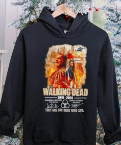 The Walking Dead 2010 2024 they are the Ones who live signatures shirt