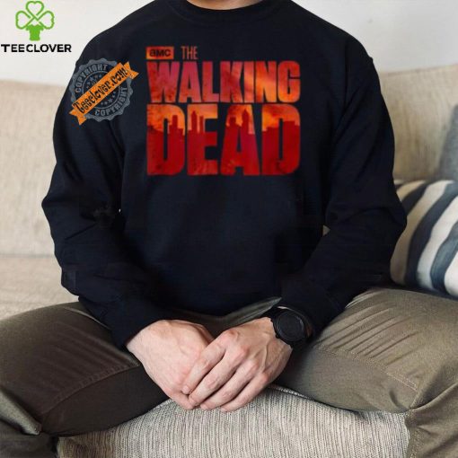 The Walking Dead Blood Logo T Shirt