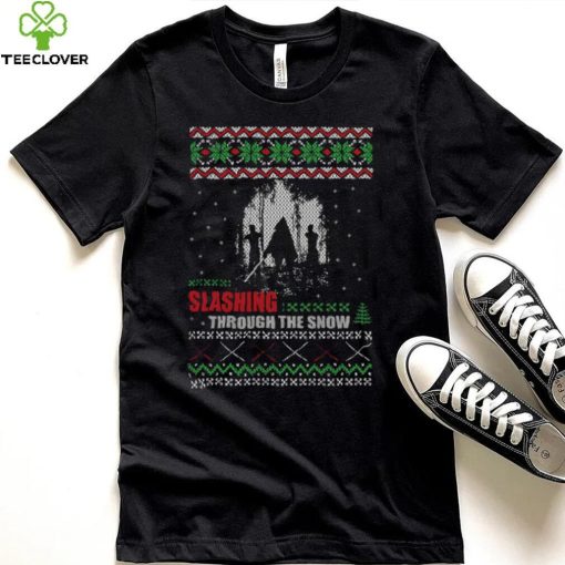 The Walking Dead Michonne Ugly Christmas Unisex Sweathoodie, sweater, longsleeve, shirt v-neck, t-shirt