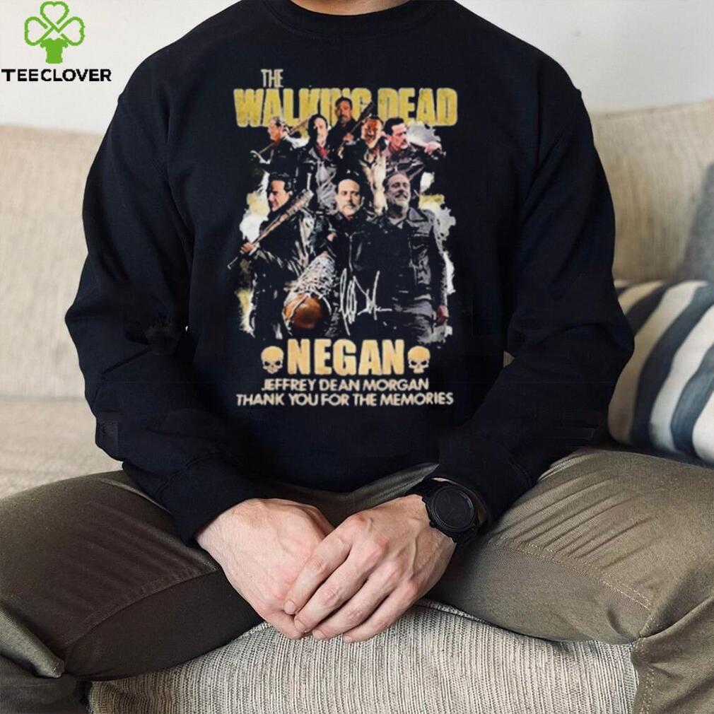 The Walking Dead Negan Signature Shirt The Walking Dead Negan Signature Shirt