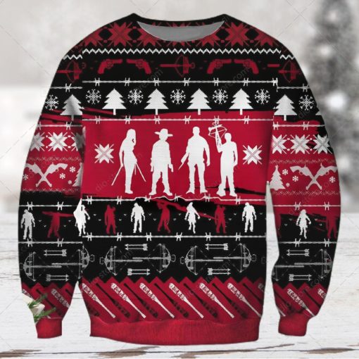 The Walking Dead Poster Ugly Christmas Sweater 3D Sweater