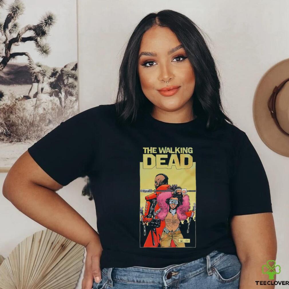 The Walking Dead Princess and Mercer comic shirt The Walking Dead Princess and Mercer comic shirt