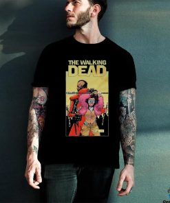 The Walking Dead Princess and Mercer comic shirt