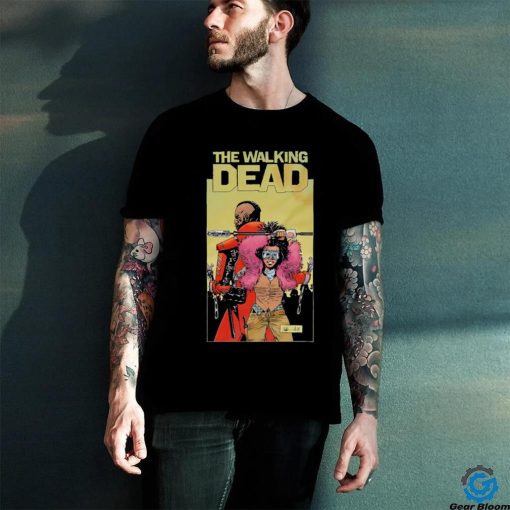 The Walking Dead Princess and Mercer comic shirt