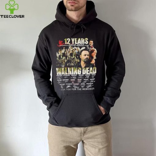 The Walking Dead TV Series Signatures Thank You For The Memories Shirt