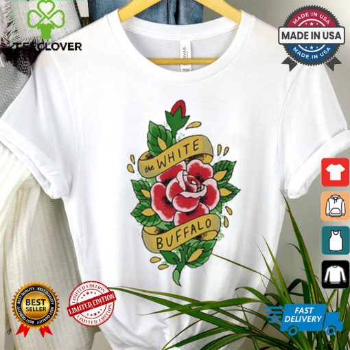 The White Buffalo Rose Tattoo White Shirt