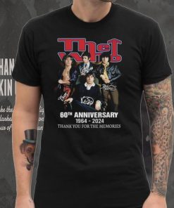 The Who 60th Anniversary 1964 2024 Thank You For The Memories Signature T Shirt