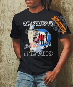 The Who 60th Anniversary Made In 1964 For 2024 The Memories T Shirt