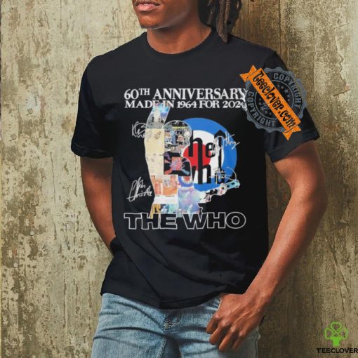 The Who 60th Anniversary Made In 1964 For 2024 The Memories T Shirt