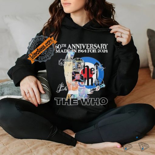 The Who 60th Anniversary Made In 1964 For 2024 The Memories T Shirt