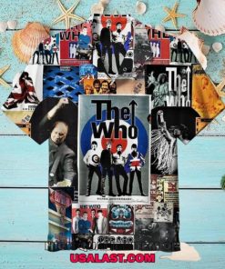 The Who Band Short Sleeve Hawaiian Shirt