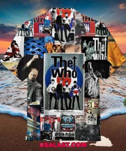 The Who Band Short Sleeve Hawaiian Shirt