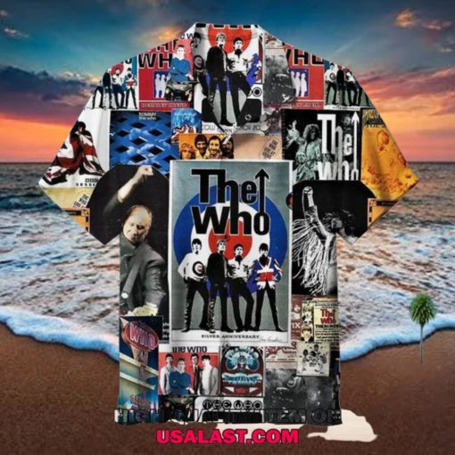 The Who Band Short Sleeve Hawaiian Shirt