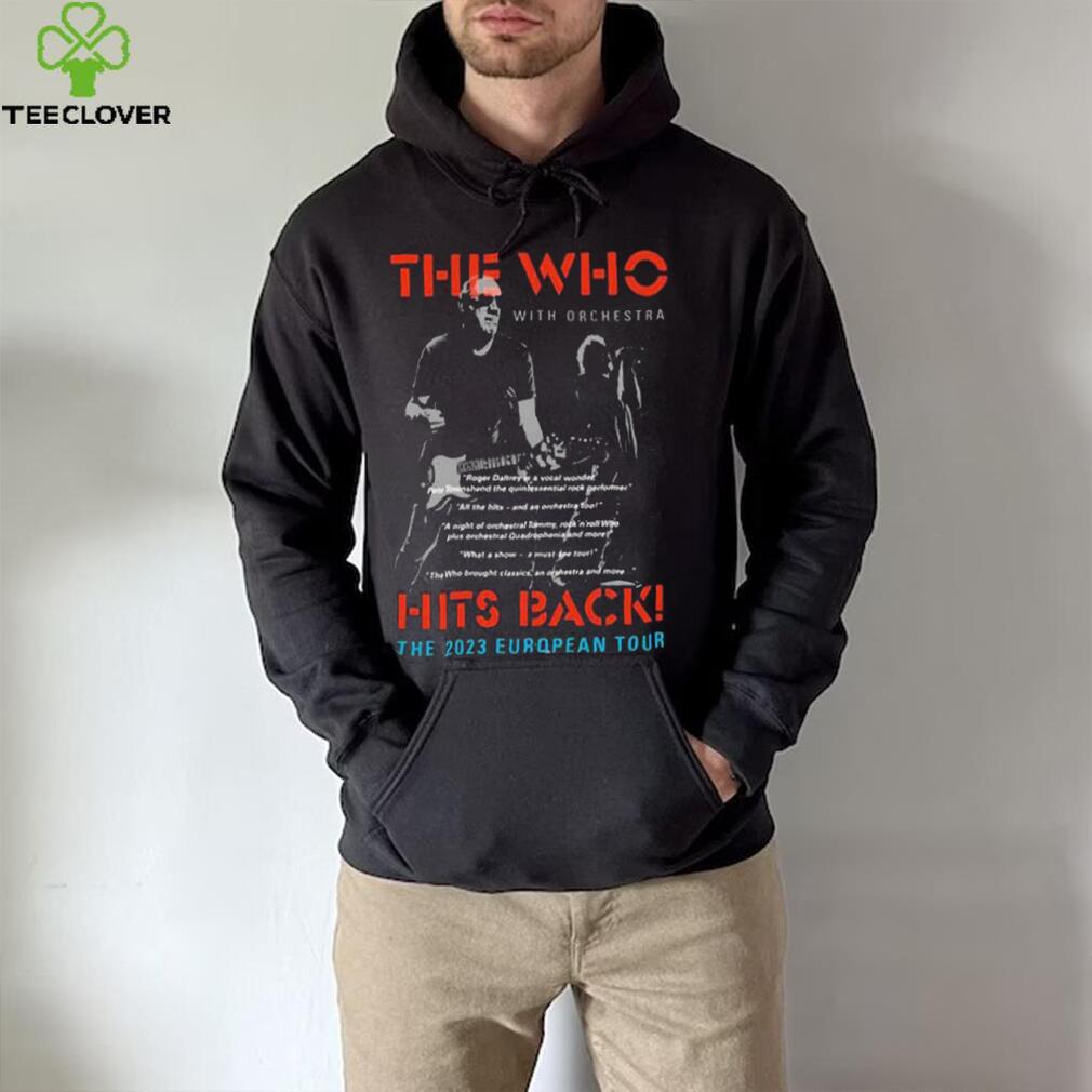 The Who Hits Back The Nelson1 2023 New Tour Shirt