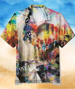 The Who Pete Townshend Short Sleeve Hawaiian Shirt