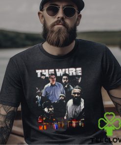 The Wire Baltimore Skyline Collage T Shirt