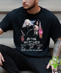 The Witcher 2019 2023 thank you for the memories signatures hoodie, sweater, longsleeve, shirt v-neck, t-shirt