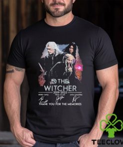 The Witcher 2019 2023 thank you for the memories signatures hoodie, sweater, longsleeve, shirt v-neck, t-shirt