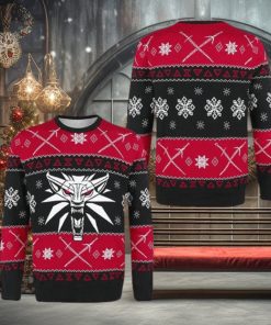 The Witcher Dreaming Of A White Wolf Holiday Ugly Christmas Sweater