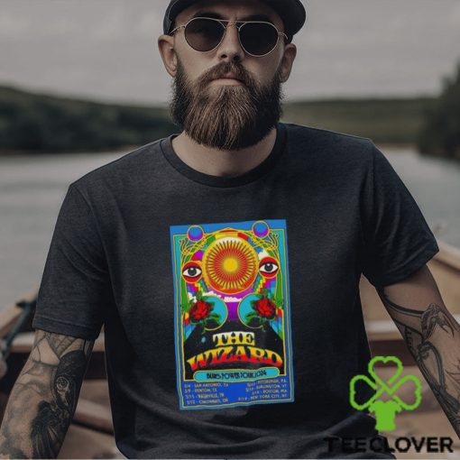 The Wizard Blues Power Tour 24 Poster Shirt