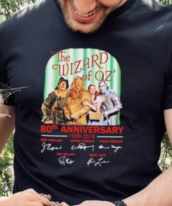 The Wizard Of Oz 80th Anniversary 1939 2019 Signatures Shirt