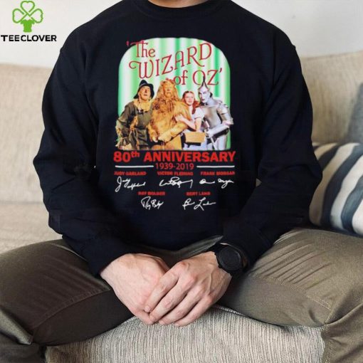 The Wizard Of Oz 80th Anniversary 1939 2019 Signatures Shirt