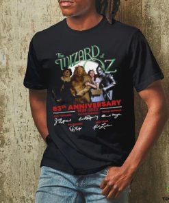 The Wizard Of Oz 83th Anniversary 1939 2022 Signature T Shirt 1 The Wizard Of Oz 83th Anniversary 1939 2022 Signature T Shirt